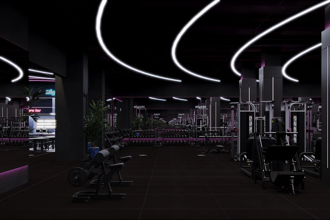 2500 м² и свободные веса